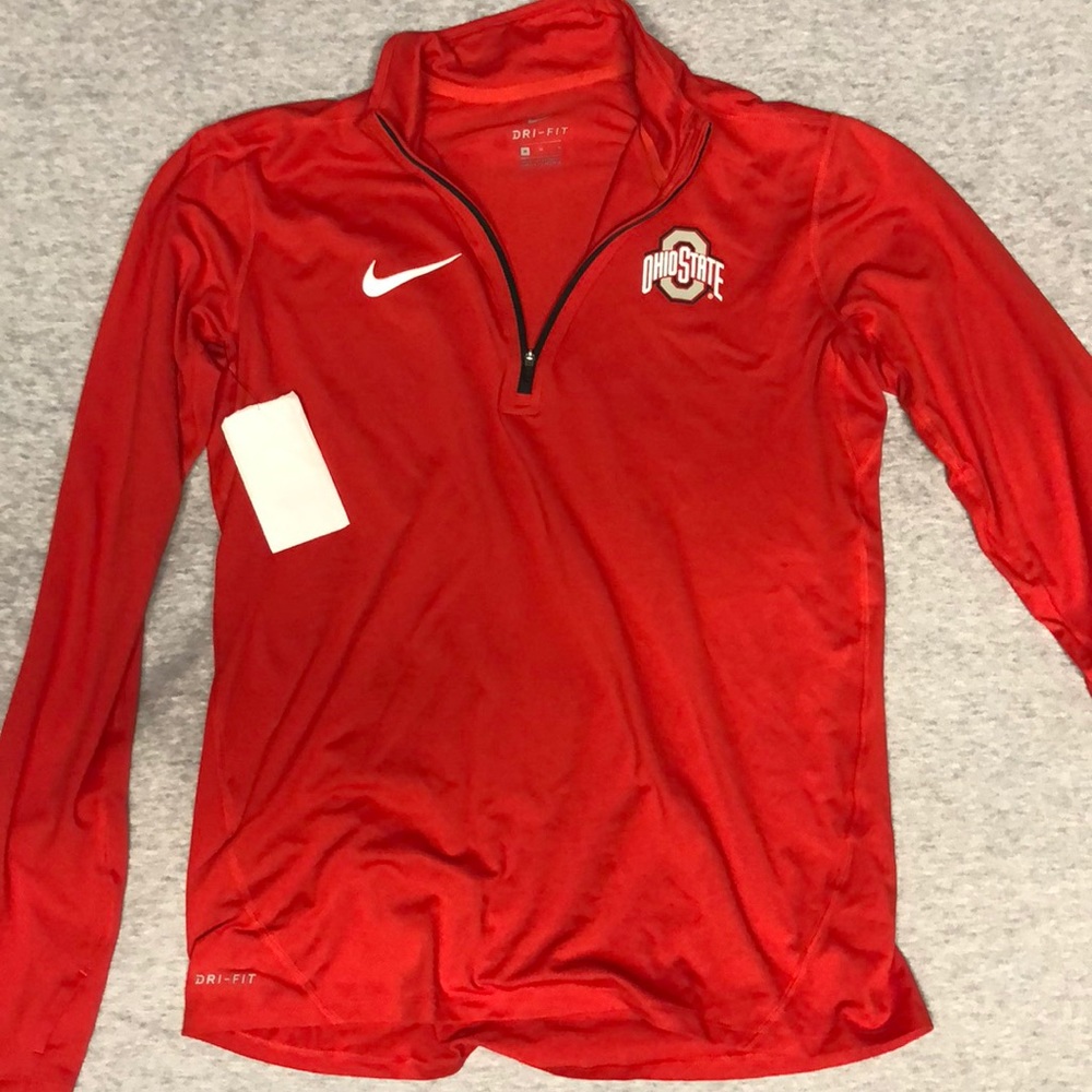 Men’s Nike Ohio State Dri-Fit Quarter zip
